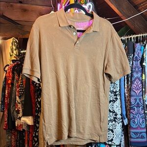 Everlane Brown Polo Shirt Casual Knit